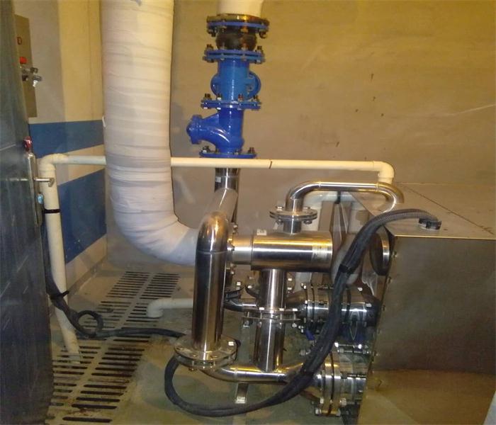 富地廣場的GBST污水提升?設備調(diào)試結(jié)束